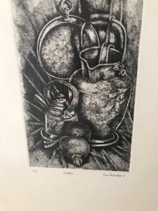 3 Grabados Artisticos  con Marco y Cristal