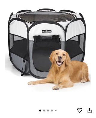 Parque para perros plegable impermeable