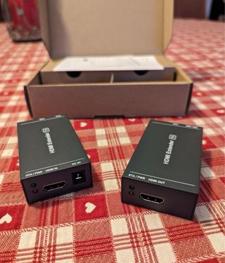 Extensor HDMI 4K Ethernet Cat5/Cat6 IR