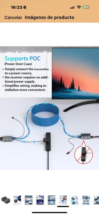 Extensor HDMI 4K Ethernet Cat5/Cat6 IR