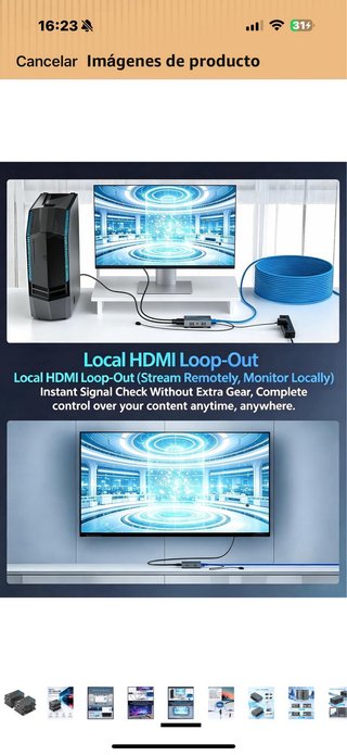 Extensor HDMI 4K Ethernet Cat5/Cat6 IR