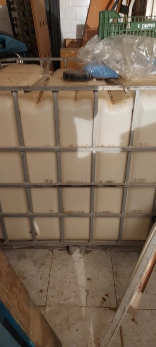 Bidón de agua 1000L IBC
