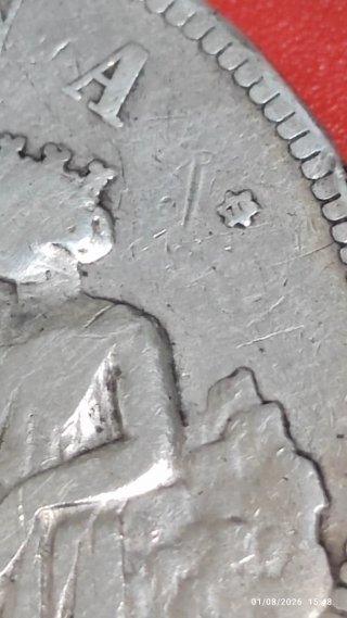 MONEDA 5 PESETAS ESPAÑA. 1870 * 70