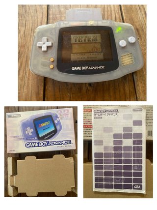 Nintendo Game Boy Advance Transparente CIB