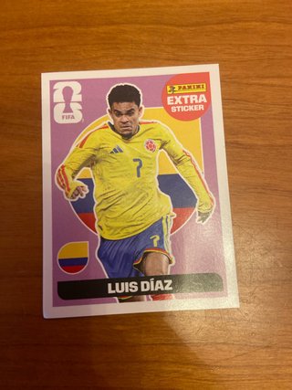 Extra Sticker Luis Díaz Panini FIFA