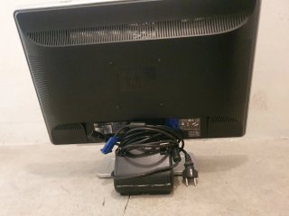 Monitor HP Negro/Plateado