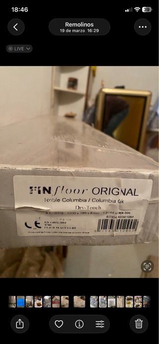 Suelo laminado madera  60 m cuadrados