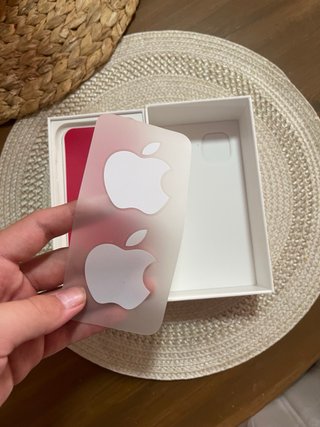Adesivi originali per iPhone 11 Rosso (confezione)