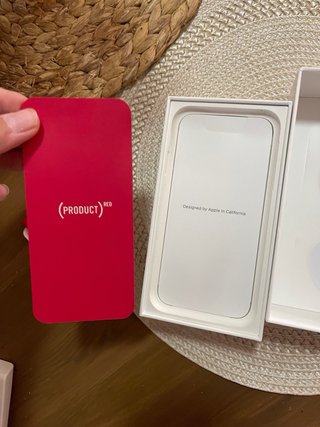 Adesivi originali per iPhone 11 Rosso (confezione)
