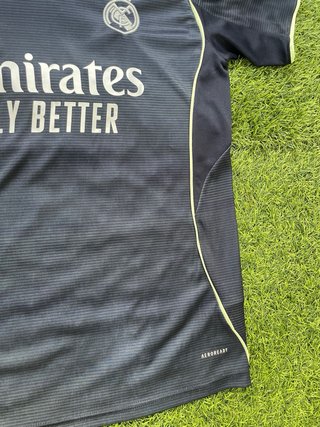 Adidas Real Madrid Away Jersey 2024/25 Black Footb