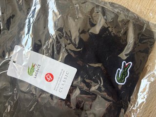 Camiseta Lacoste Negra Talla M