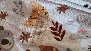 Funda universal capazo y bajera con estampado