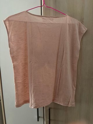 Camiseta Sfera Estrella Lentejuelas Rosa Talla S