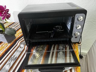 Horno Eléctrico Compacto Negro
