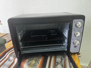 Horno Eléctrico Compacto Negro