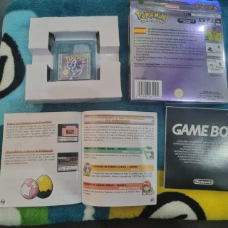 Pokemon Edición Cristal Game Boy Color Completo