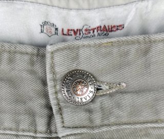 Bermudas Levi's Beige Talla 36 Hombre