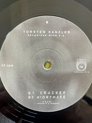 Torsten Kanzler "Dangerous Mind EP" vinile techno