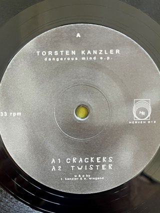 Torsten Kanzler "Dangerous Mind EP" vinile techno