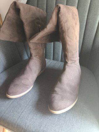 Botas Paula Soler ante marrones. Muy cómodas