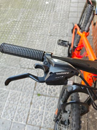 Bicicleta Moma BTT 24 Naranja