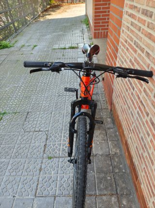 Bicicleta Moma BTT 24 Naranja