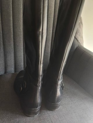 Botas altas de mujer negras