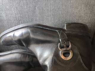 Botas altas de mujer negras