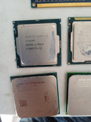Procesadores Intel, AMD y Módulos RAM.  LEER BIEN