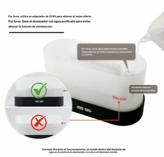 OFERTON!  Humidificador SetB con difusor y aceites