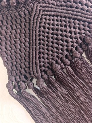 Bolso Zara macramé