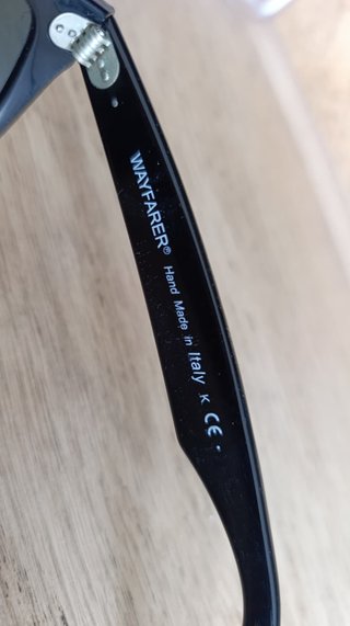 Gafas de sol Ray-Ban Wayfarer negras