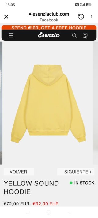 Sudadera Esenzia Après Ski Snow Bound XL
