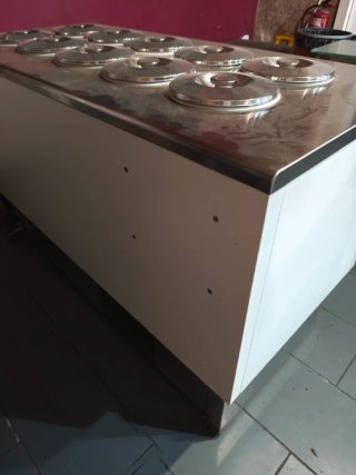 Vitrina Pozzetti Helados - 20 Cubetas