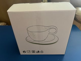 Set 2 Tazas Desayuno Porcelana