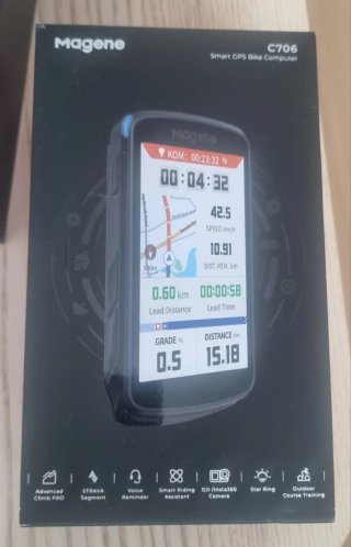 Ciclocomputador Magene C706 GPS