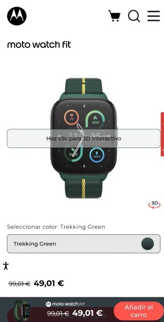 Motorola Moto Watch Fit   precintado
