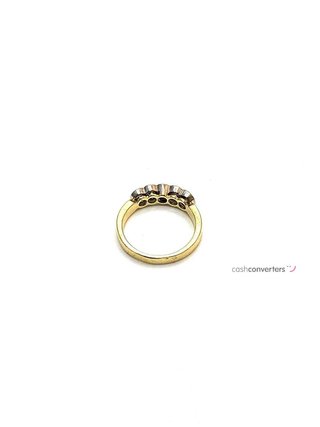 anillo oro 18k con diamante