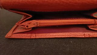 Cartera Billetero Señora Naranja