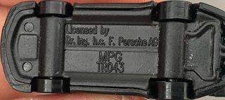 Miniatura Porsche Carrera 1:72 Negro (4cm)