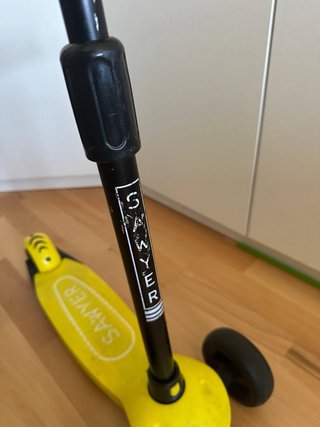 Patinete Sawyer 3 Ruedas Amarillo