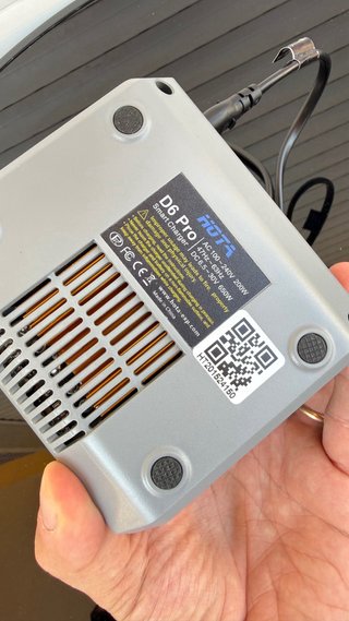 Carregador Hota D6 Pro AC/DC Dual Smart