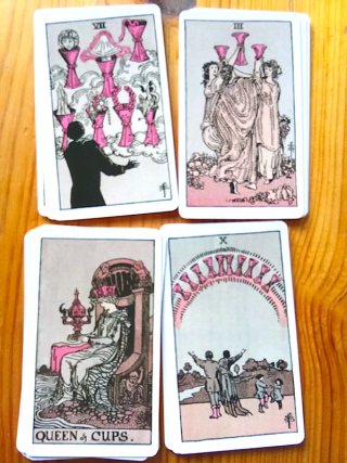 Tarot Rosa para principiantes. Pink Tarot