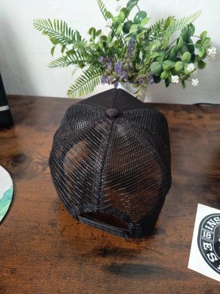 Gorra Negra SUPPORT 18 ( INSANOS MC)