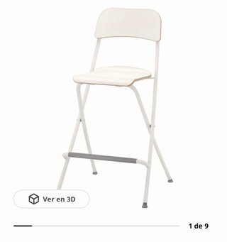 Mesa alta IKEA Tommaryd + 4 taburetes Franklin