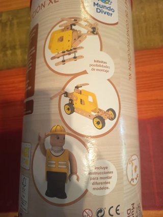 Juego construcción madera XXL