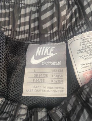 Bañador Nike Estampado Gris Talla L