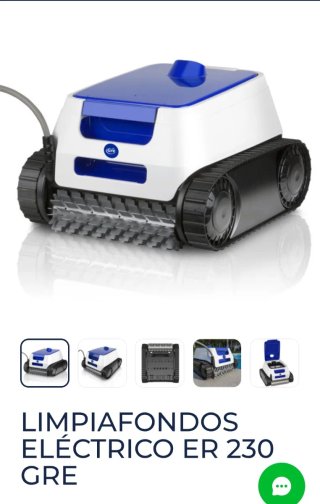 VENTA O CAMBiO .robot limpiafondos Gre ER 230