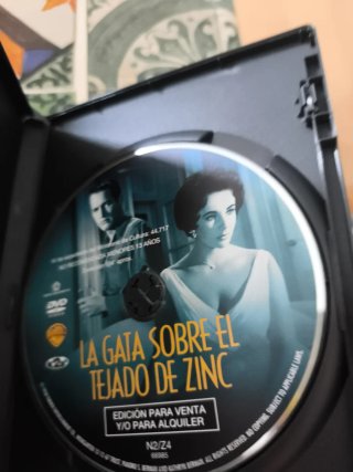 DVD La Gata sobre el Tejado de Zinc