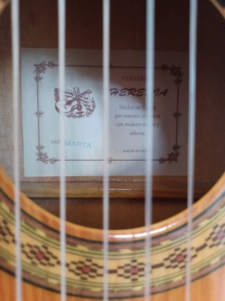 Guitarra Clásica Heradia Marta